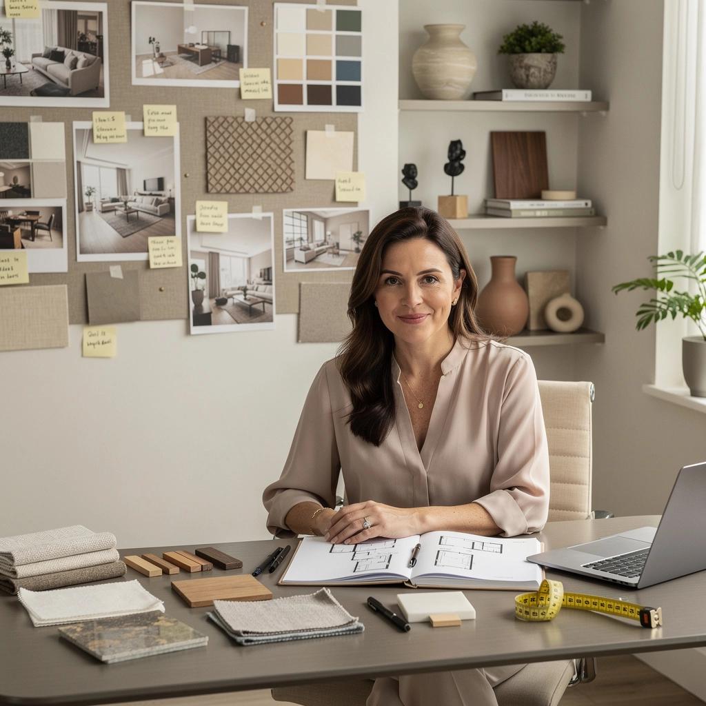 Plan mieszkania z wbudowanymi szafkami, które maksymalizują przestrzeń do przechowywania.